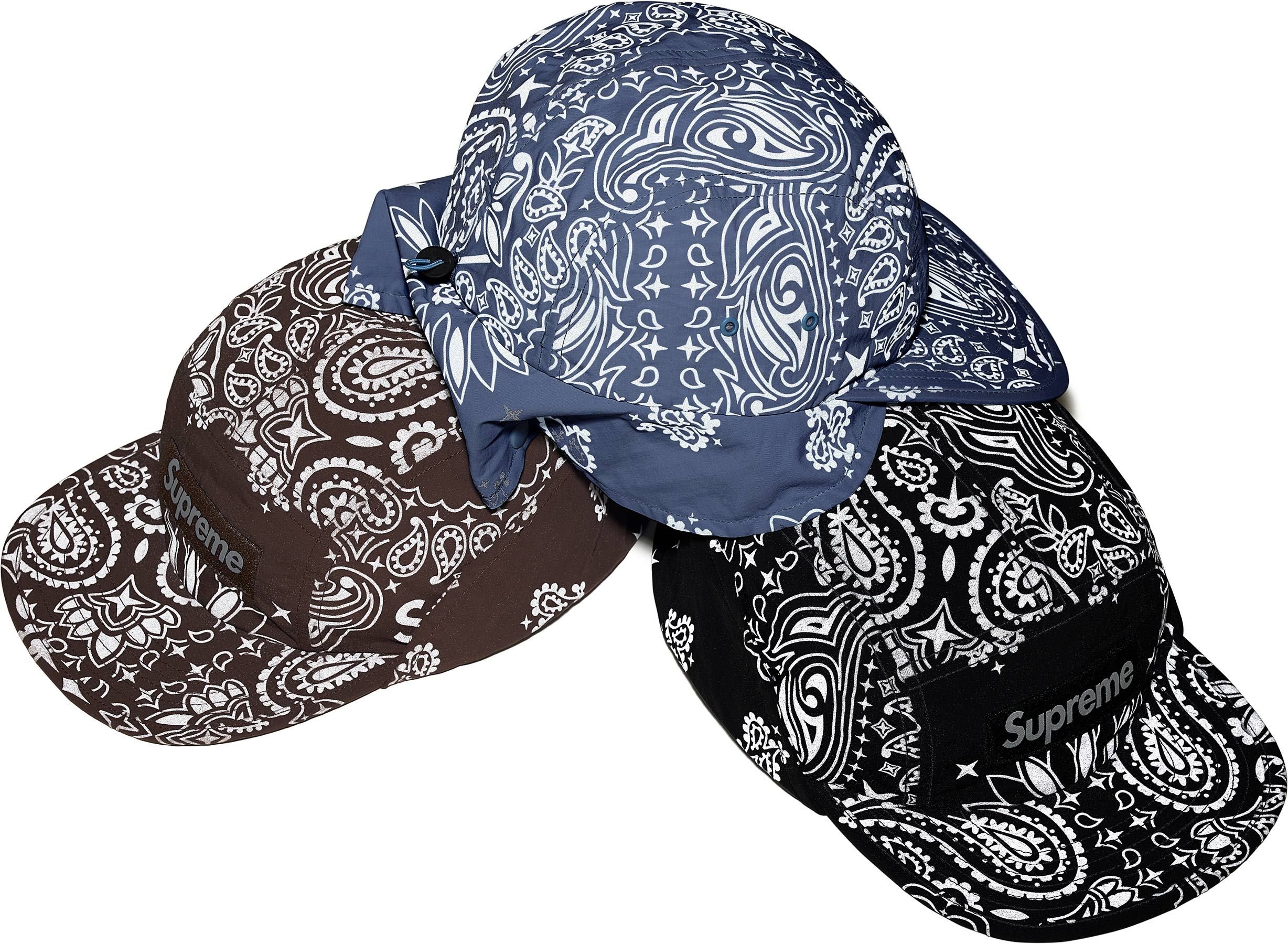 Reflective Bandana Sunshield Camp Cap view 16